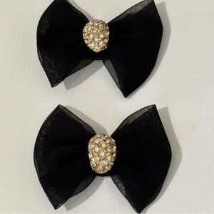 Vintage shoe clips rhinestones Pat Pending #213